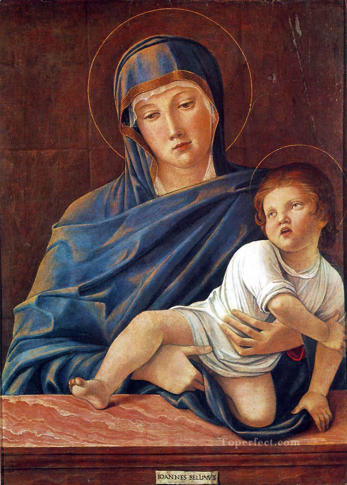 Madonna with the child Renaissance Giovanni Bellini Oil Paintings